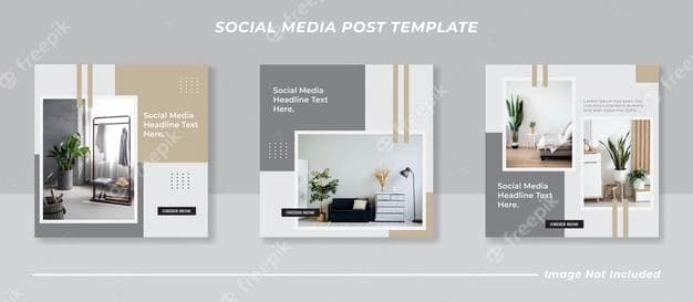 minimalist social media instagram feed post banner bundle 278882 181