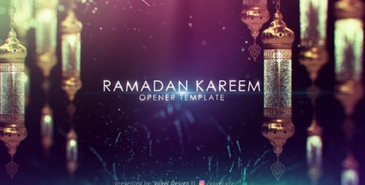 پروژه آماده افترافکت برای ماه رمضان