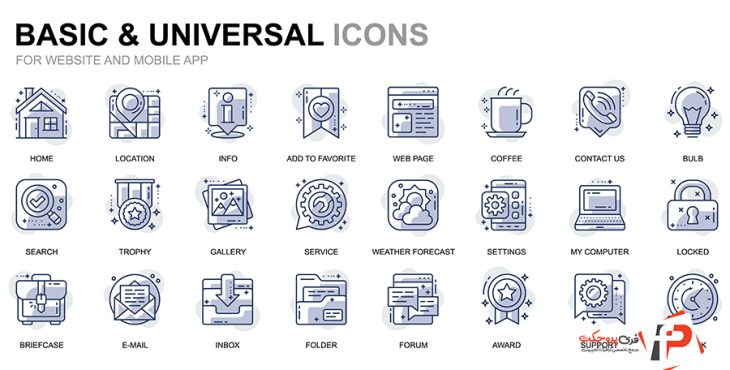 پیکتوگرام نمادهای جهانی
