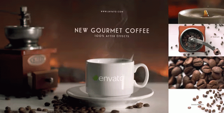 ساخت تیزر معرفی قهوه