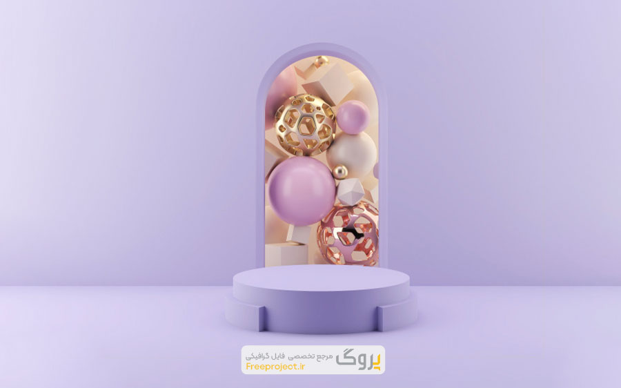 عکس استوک پس زمینه سه بعدی انتزاعی