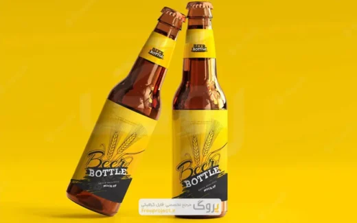 موکاپ بطری دلستر